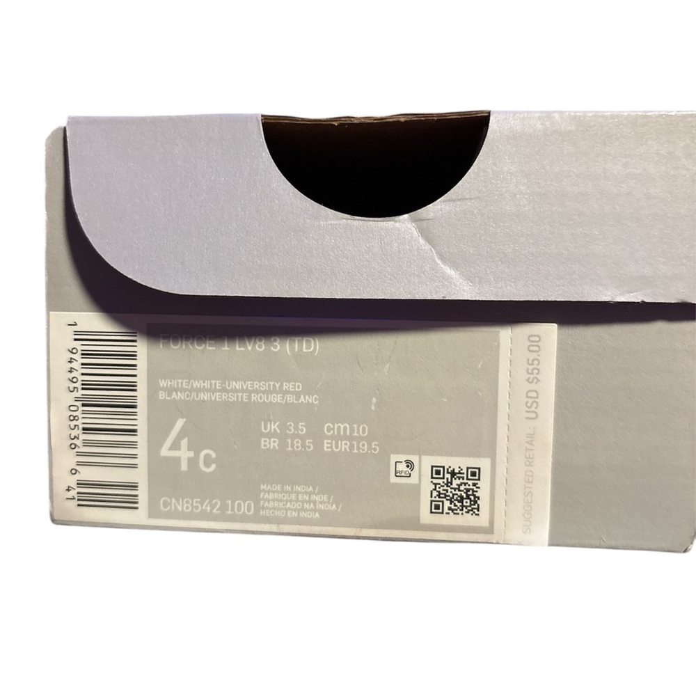 Nike force 1 LV8 3 toddler shoes - Picture 8 of 9